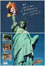 Crazy Taxi 2 - Sega Dreamcast - Vintage Original Print Ad/Poster Promo Art 2001