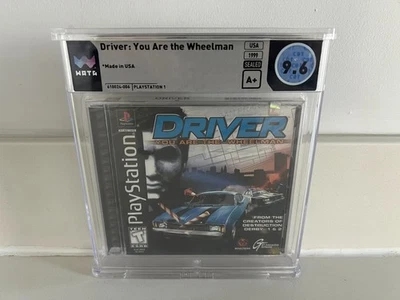 Driver (PS1, Playstation 1) WATA 9.6 A+ New Sealed Graded CGC VGA PSA 1st Print! - Image 1 of 4