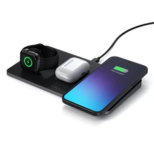 Trio Wireless Charger with Magnetic Pad, Qi Certified, Compatible with iPhone... - Picture 1 of 7