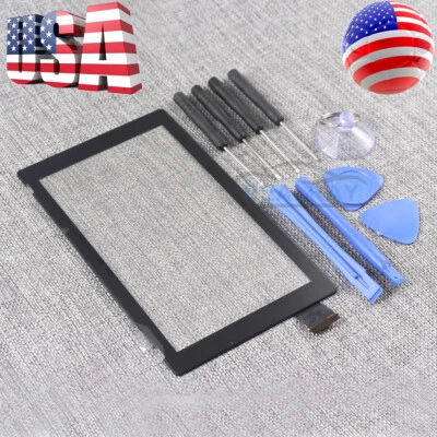 Black 6.2" New For Nintendo Switch LCD Touch Screen Digitizer Glass Replacement - Image 1 of 4