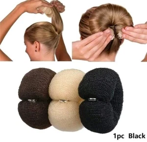 1PC/2PCS Women Hair Maker Donut Magic Foam Sponge Big Ring Hair Styling Tools He - Picture 1 of 5