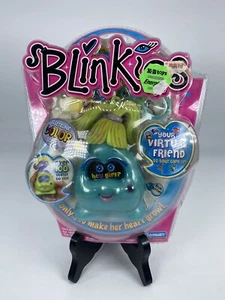 Blinkies Your Virtual Friend Toy Green Electronic Playmates 2004 SEALED/Vintage - Picture 1 of 11
