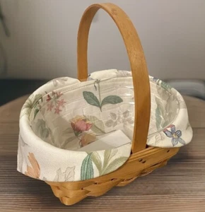 Longaberger 1999 Horizon of Hope Botanical Basket Liner & Protector Ret Signed - Bild 1 von 12