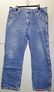 Wrangler Fleece gefütterte blaue Jeans - Herren Größe 36-30 - getragen - Bild 1 von 7