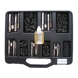 Kit de reparación de hilos finos Time-Sert 0020 1/4, 5/16, 3/8, 7/16, 1/2 pulgada maestra - Imagen 1 de 10