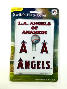 MLB licensed Anaheim Angels baseball single light switch plate cover - Picture 1 of 1