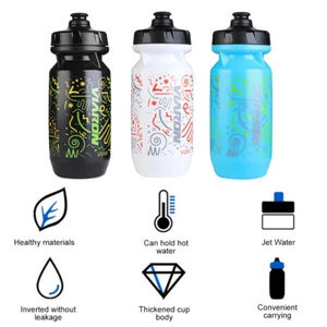 Outdoor Sports Kettle Cycling Mountain Bike Water Bottle Water Bicycle Portable - Picture 1 of 21