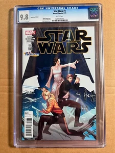 Star Wars #1 2015 CGC 9.8 Fantastico Mexican Variant. HTF. Paul Renaud Cover - Picture 1 of 4