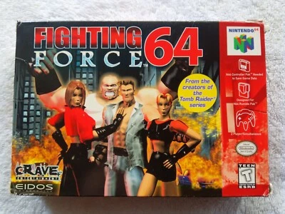 N64 NINTENDO 64 Fighting Force 64 Complete - Image 1 of 4