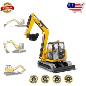 Durable CAT Excavator Toy with 360° Rotatable Cab - Perfect for Imaginative Play - Picture 1 of 9