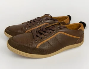 Javi Herren Leder Gefüttert Freizeitschuhe Schnürschuhe Größe 12 - Bild 1 von 5