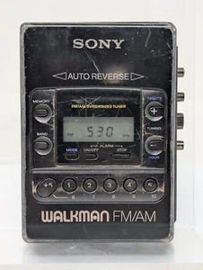 VTG Sony Walkman WM-F2081 Cassette AM/FM TESTED Good Condition New Belt - Imagen 1 de 9