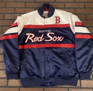 BOSTON Mitchell & Ness Special Script Heavyweight Jacket M L XL 2XL - Picture 1 of 9