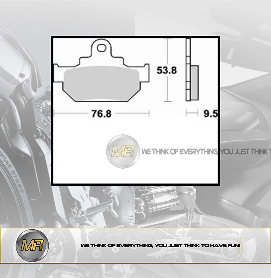 POUR SUZUKI LS SAVAGE 650 DE 1988 À 1994 PLAQUETTES DE FREIN AVANT BRAKING SEMI- - Photo 1/1