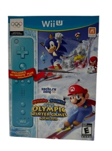 NEW Mario & Sonic at the Sochi 2014 Olympic Games (Nintendo Wii U 2013) w Remote - Picture 1 of 11