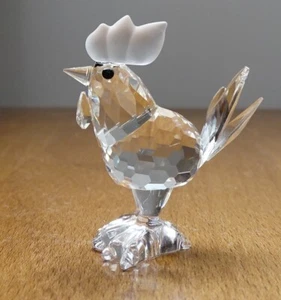SWAROVSKI MINI ROOSTER - Ref. 7674045000 - 014497 - RETIRED 2000 - Imagen 1 de 4