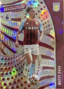2021-22 Panini Revolution Matty Cash /20 Cubic Aston Villa Poland - Bild 1 von 2