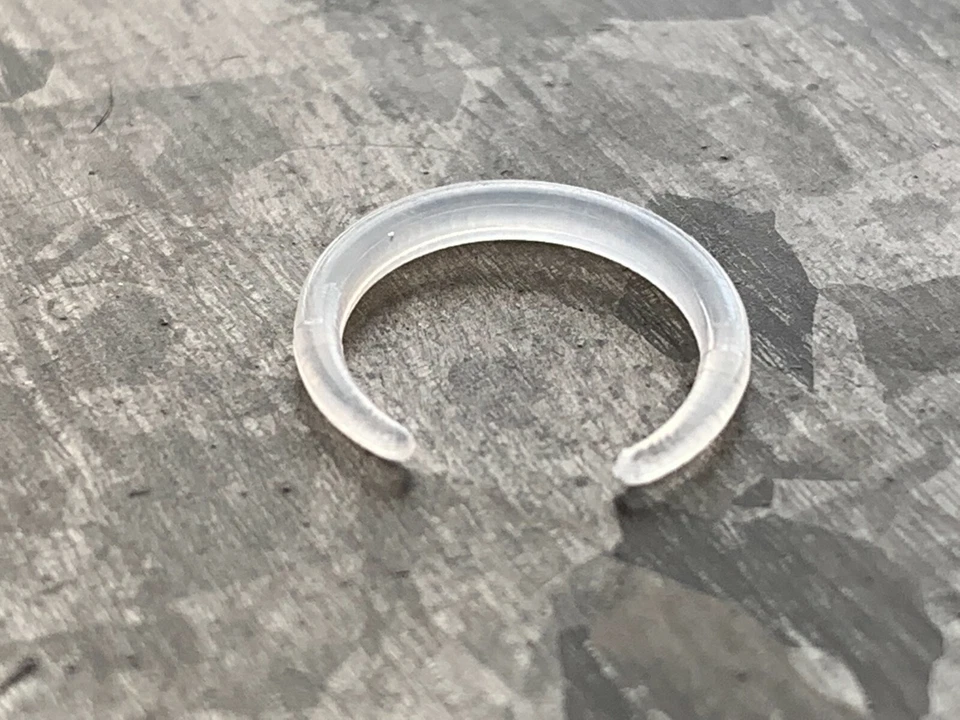 1pc Soft Touch Bioflex Septum Ring / Buffalo Taper Expander Plug Pincer - Image 1 of 1