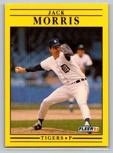 1991 Fleer Jack Morris #343 - Picture 1 of 2