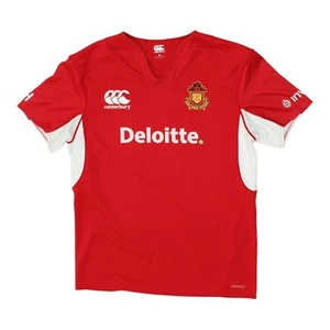Camiseta roja Christian Brothers College CBC Rugby Canterbury para hombre | Ropa deportiva - Imagen 1 de 3