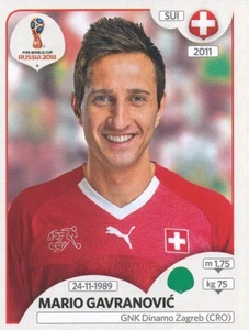 390 MARIO GAVRANOVIC SCHWEIZ UPDATE STICKER WM RUSSLAND 2018 PANINI - Bild 1 von 2
