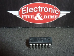 TCG7401 Quad 2-input Positive NAND Gate w/open Collector Outputs 14PIN IC - Picture 1 of 1