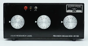 Julie Research Labs DR-117 6-Dial Decade Resistor 10 Ω/step to 1 MΩ/step, 0.01% - Picture 1 of 3