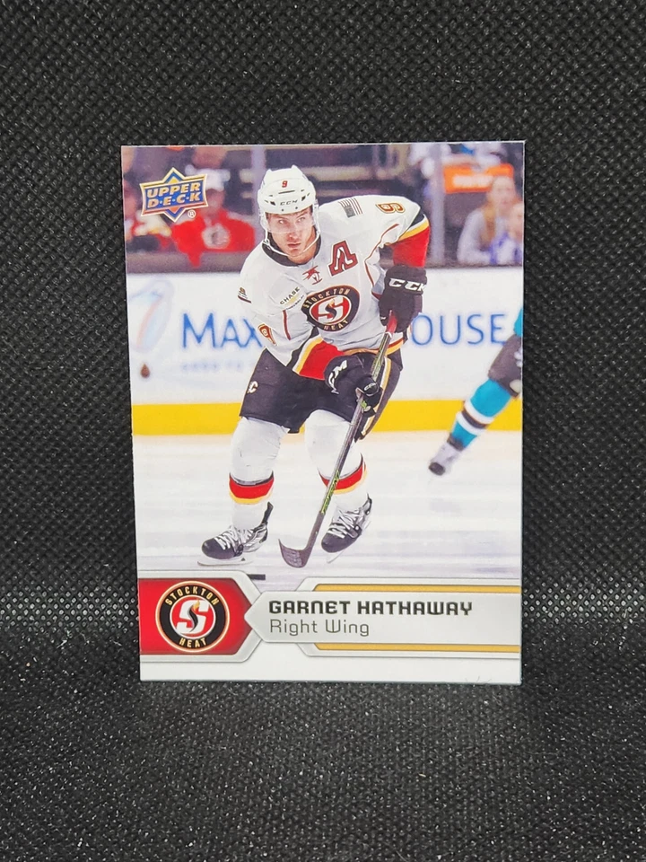 2017-18 Upper Deck AHL #99 Garnet Hathaway (M6) - Image 1 of 2