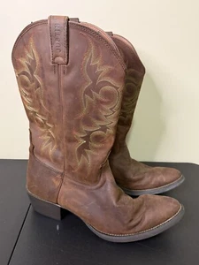 Justin Herren Cowboy Western Stiefel 13D Bay Apache Neu ohne Karton - Bild 1 von 15