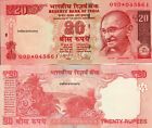 INDIA 20 RS Star Replacement 2013 No Inset Banknote Currency Note UNC NEW Rare