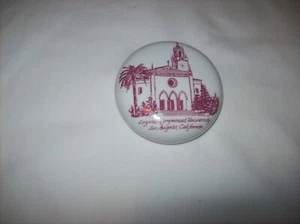 Vintage Loyola Marymount University Porcelain Paperweight - Picture 1 of 4