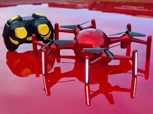 Micro RC Drone LED Messaggio Principianti 2.4G Telecomando 360 Flip Stunt REGALO UK - Foto 1 di 24