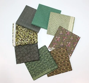 4 Yards Assorted Cotton Fabric 1/2 Yard Cuts - 8 Prints- Fabric Bundle-117 - Picture 1 of 2