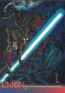 WIZARD MAGAZINE SERIES 3 1993 CHROMIUM PROMO CARD 6 UNION - Picture 1 of 1