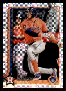 2025 Topps Chrome X-Fractors #239 Jeremy Pena Houston Astros - Picture 1 of 2