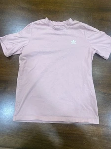 Girls Pink Adidas Tee Medium 11-12 Years  - Picture 1 of 3