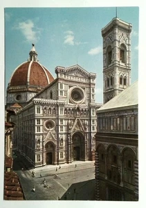 Vintage Firenze Cathedral Photochrome Postcard by Innocenti Editori 6x4 - Picture 1 of 2