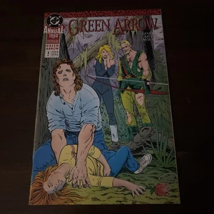 Green Arrow Annual #3 (DC Comics May 1990) Vf-Nm- - Picture 1 of 6