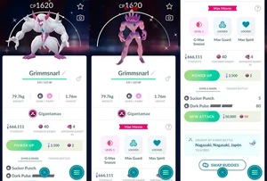 Shiny Grimmsnarl Gigantamax | registrado o no registrado | Tr-de Go✨ - Imagen 1 de 2