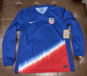 USMNT 2024 Stadium Away Nike Men's Soccer Replica Long Sleeve Jersey Size Large - Picture 1 of 6