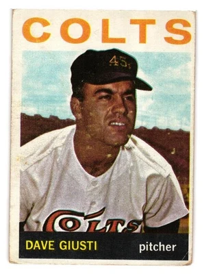 1964 Topps - #354 Dave Giusti Foto 1 de 2