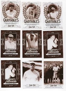 2016 Leaf Babe Ruth Collection Cards - Picture 1 of 5