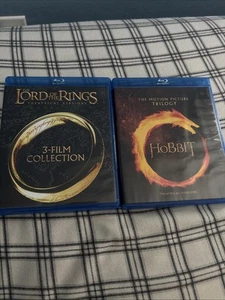 Lord Of The Rings And The Hobbit 9 Disc Theatrical Edition Set! Good Condition - Picture 1 of 2
