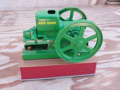 John Deere Model E Hit & Miss Ertl Engine Battery Operated Parts Or Repair  - Image 1 of 4
