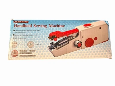 Cordless Handheld Sewing Machine Handy Stitching  Portable Battery Operated - image 1 of 4