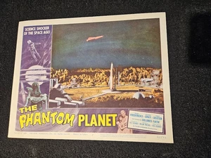 Tarjeta de vestíbulo vintage The Phantom Planet 1962-14"x11" # 7 - Imagen 1 de 2