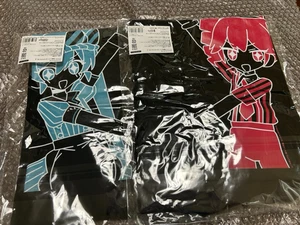 Hatsune Miku & Kasane Teto Mesmerizer T-shirt L Set Channel&Satsuki NEW official - Picture 1 of 24