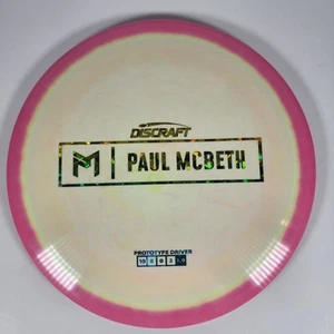Prototype ESP Anax - Paul McBeth 175-176g Pink, White, & Yellow Swirl - Picture 1 of 9