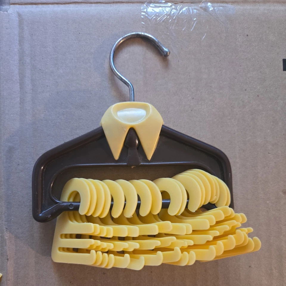 Accesorio de corbata vintage Mid-Century organizador de colgador ¡¡17 puntos!! Limpio! home  Foto 1 de 4