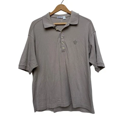 Polo Giorgio Armani Hombre Beige - Hecho en Italia - Talla M Foto 1 de 4